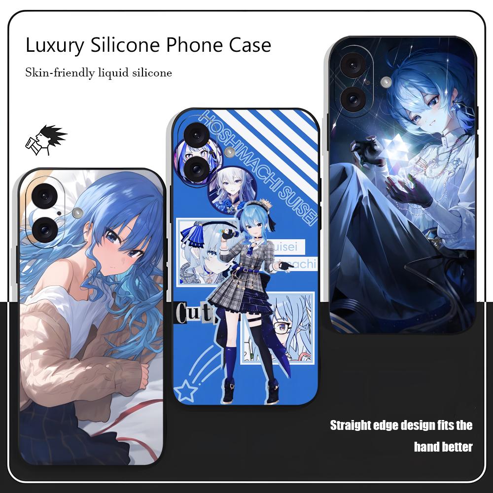 Phone Cases Iphone 16 Pro Max - Virtual Hoshimachi Suisei Phone Case For