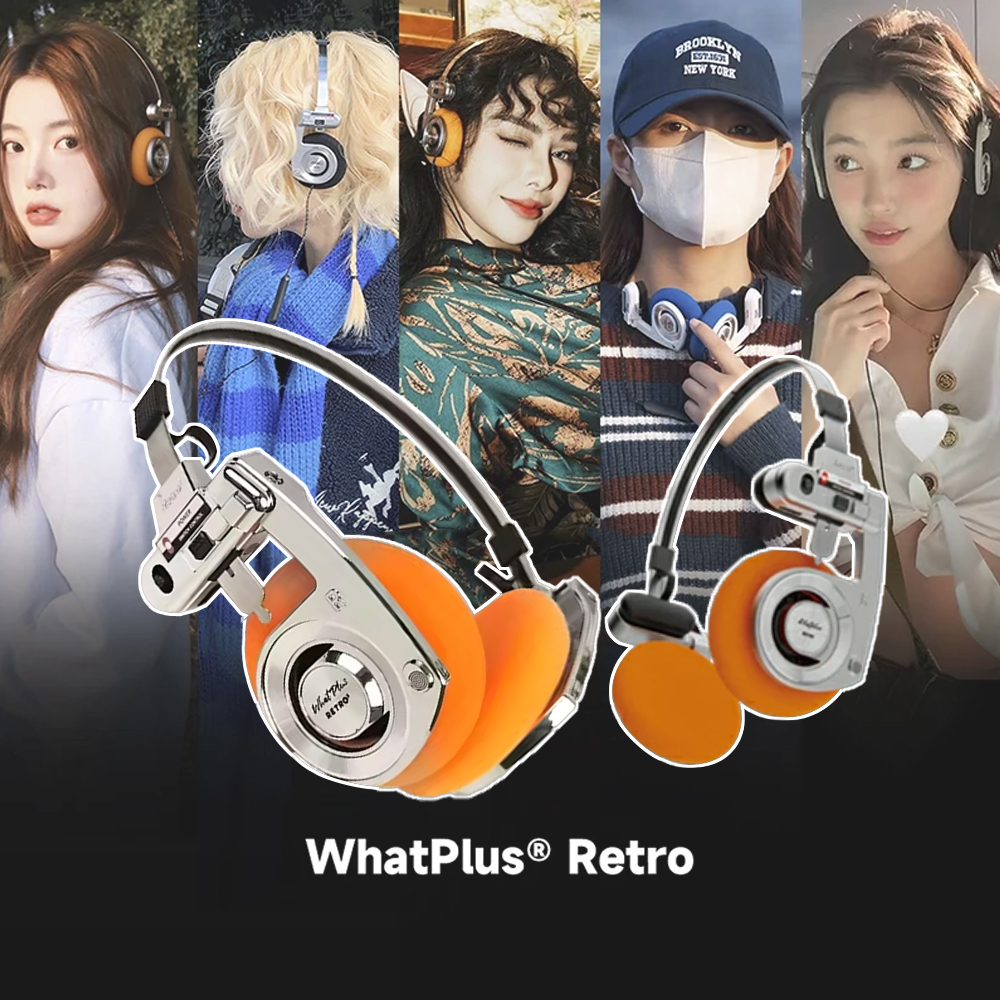 Phone Cases Casely - 2026 WhatPlus RETRO R3 Bluetooth Earphones