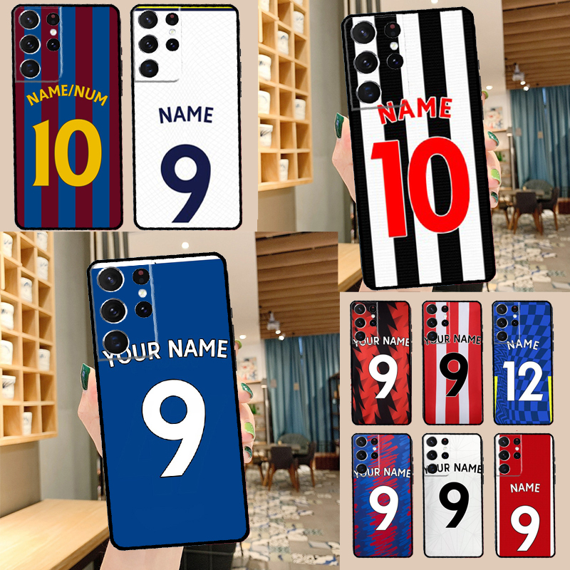 Phone Cases Liverpool - Personalised Football Name Number Phone Case