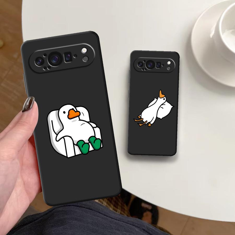 Phone Cases Pixel 9A - Cute Comfortable Ducks Funda Phone Cover