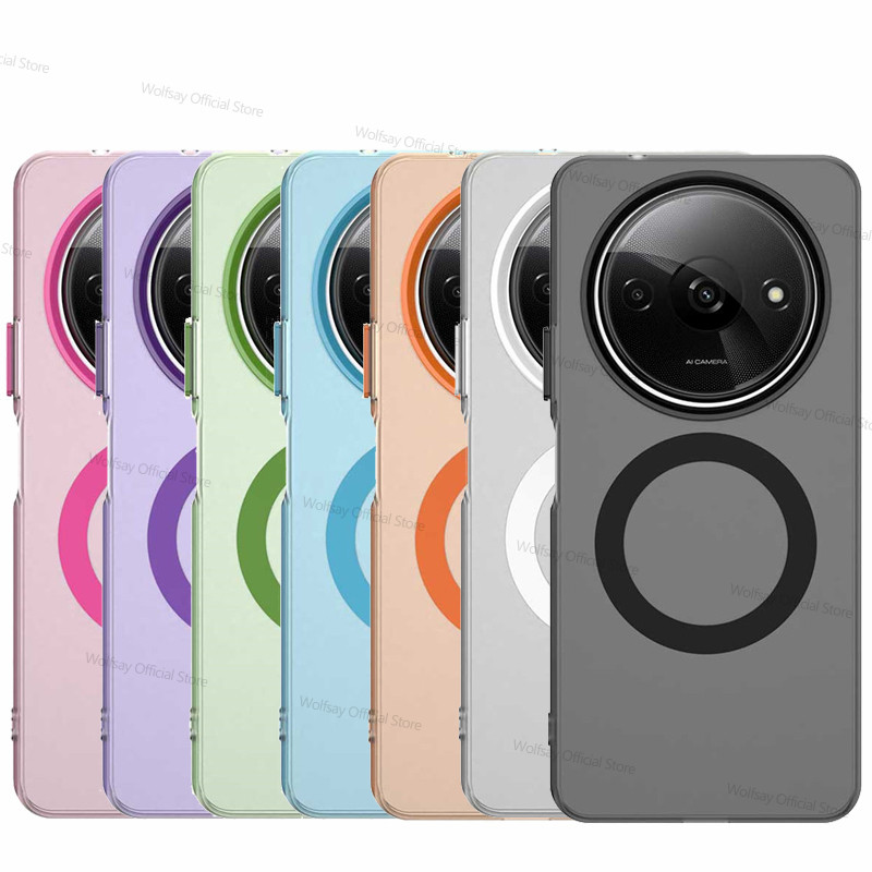 Phone Cases Uae - For Xiaomi Redmi A3 Case Magsafe