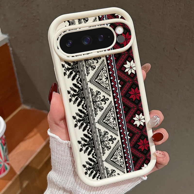 Phone Cases Pixel 9A - Vintage Totem Pattern Phone Case For