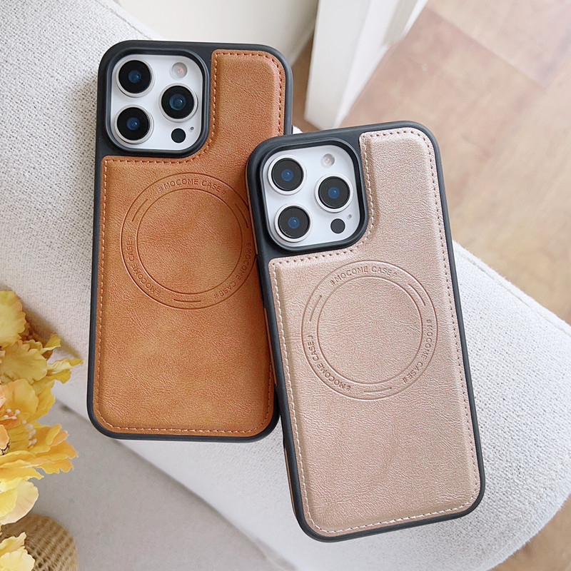 Phone Cases Quality - Leather For Magsafe Case For Samsung