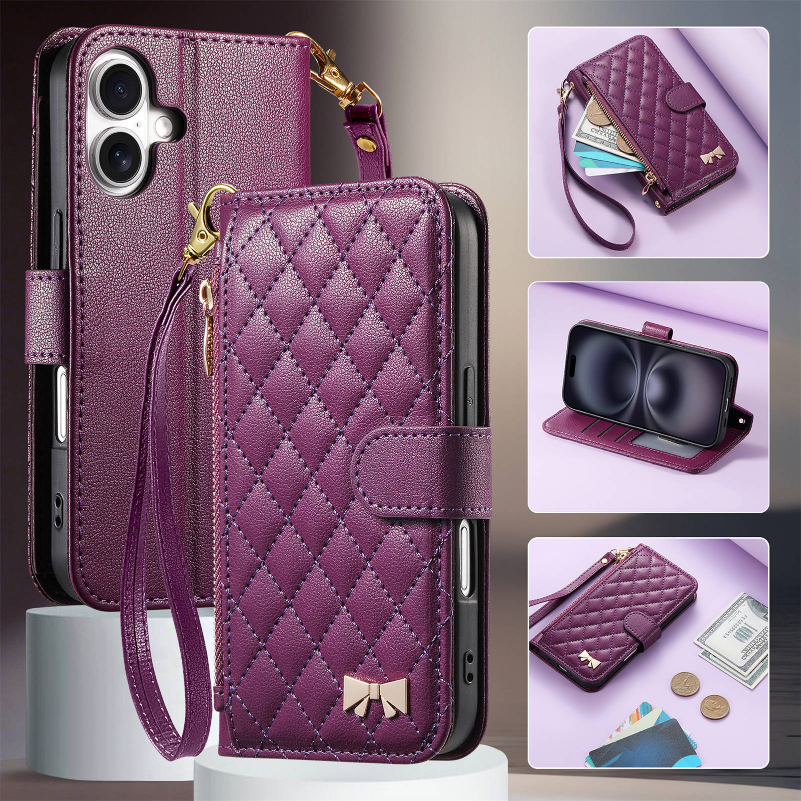 Phone Cases Quality - New high-quality small scented leather case
