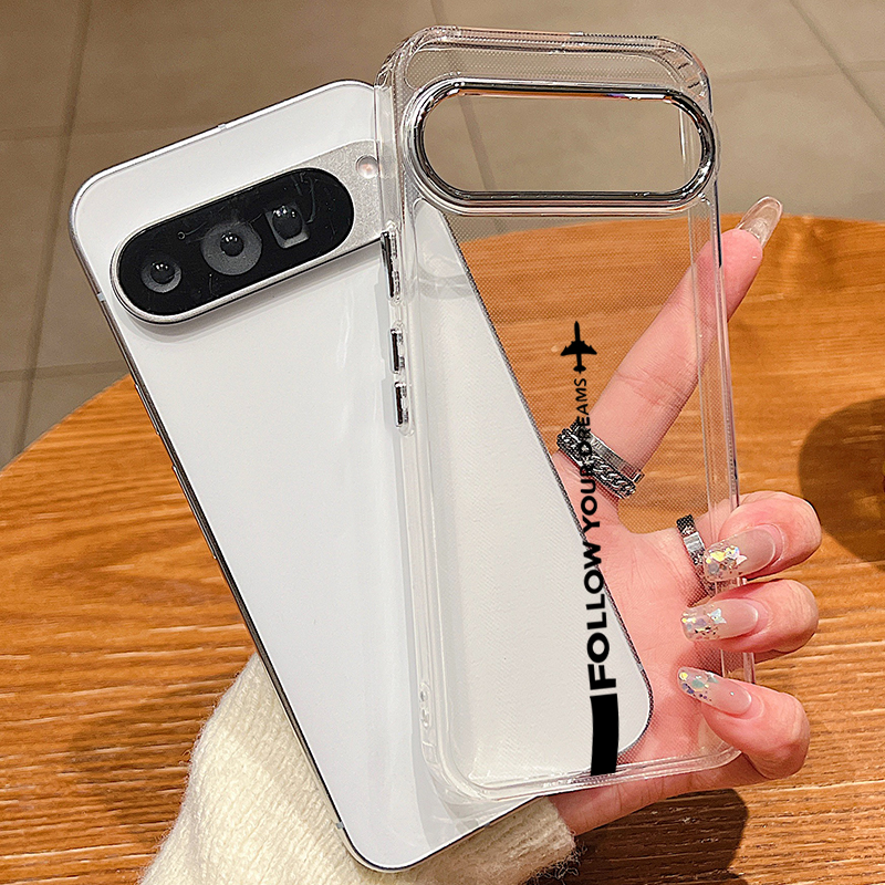 Airplane Line Pattern TPU Phon - Phone Cases Pixel 9A ulasan dan harga