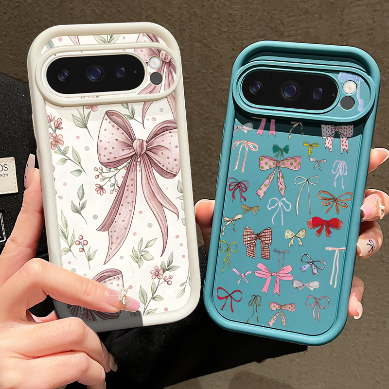 Love Hearts Bow Pattern Phone  - Phone Cases Pixel 9A ulasan dan harga