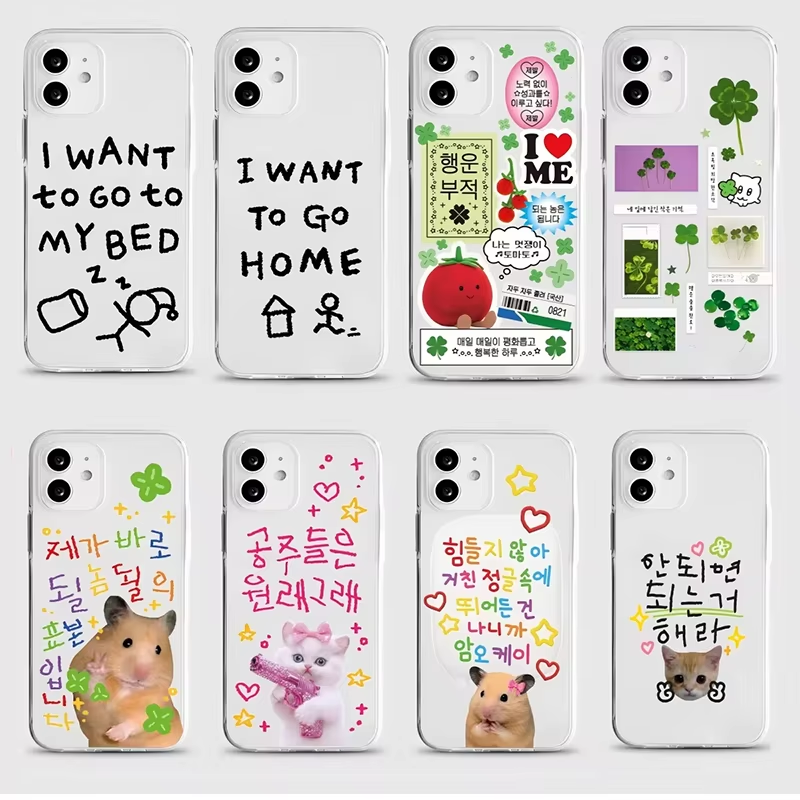 Korean Ins Cute Four Leaf Clov - Phone Cases Korean ulasan dan harga