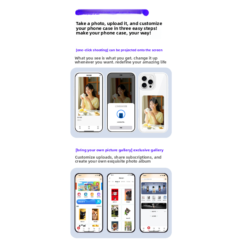NFC Ink Display phone Case For - Phone Cases Diy ulasan dan harga
