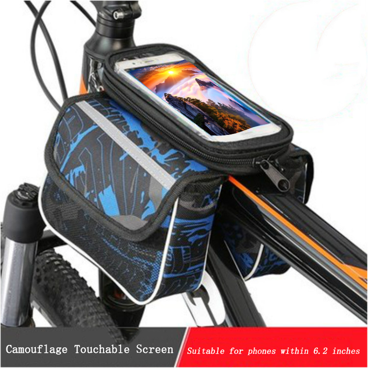 1PC Bicycle Top Front Tube Fra - Phone Cases Youtube ulasan dan harga