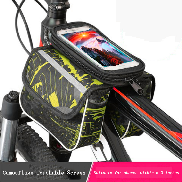 1PC Bicycle Top Front Tube Fra - Phone Cases Youtube ulasan dan harga