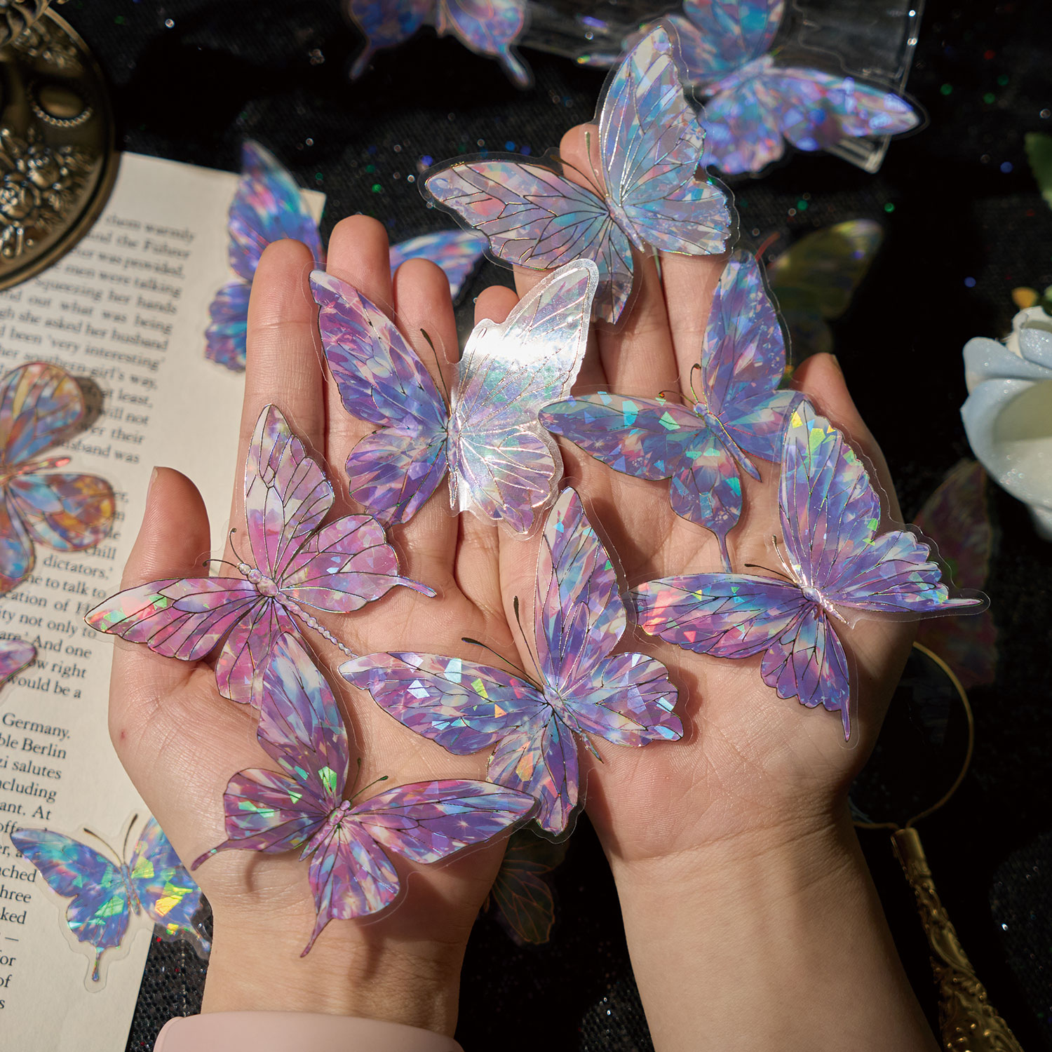 Crystal Butterfly Series Hot S - Phone Cases Diy ulasan dan harga