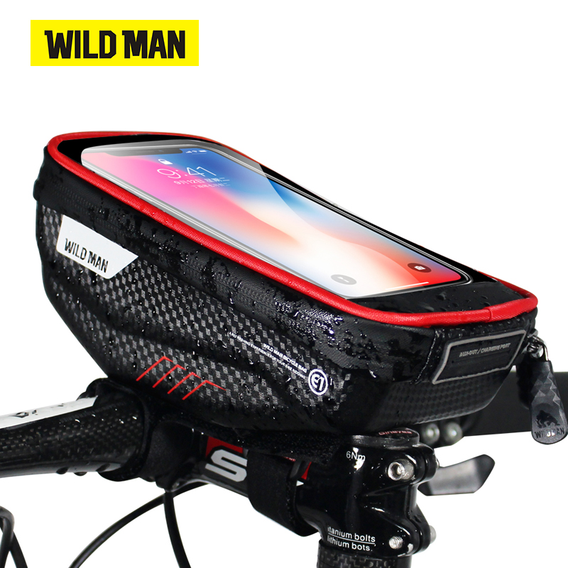 WILD MAN Bicycle Bag 6.0 Inch  - Phone Cases Youtube ulasan dan harga