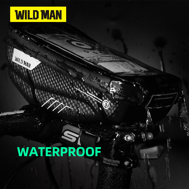 WILD MAN Bicycle Bag 6.0 Inch  - Phone Cases Youtube ulasan dan harga