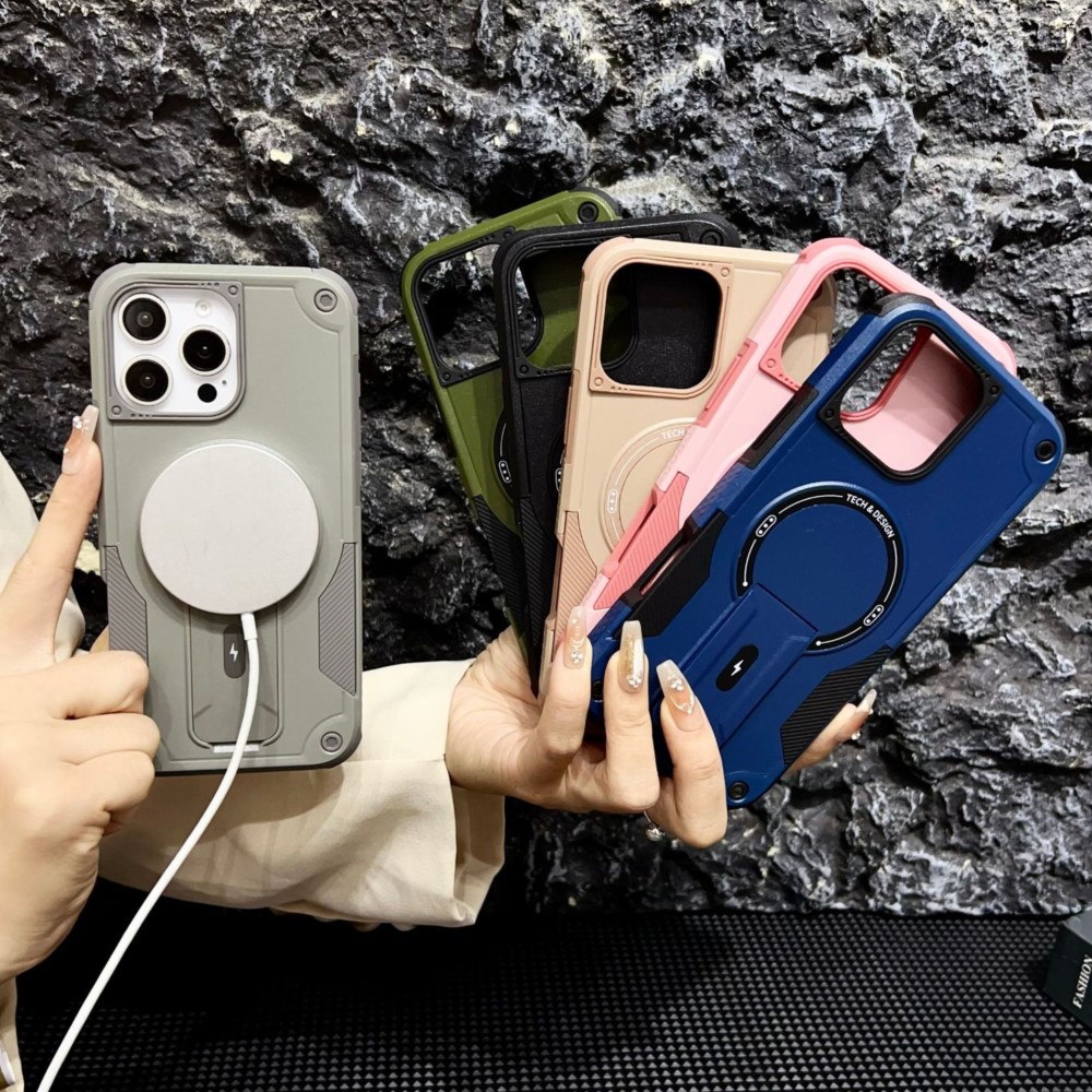 Luxury Magnetic Built-in Stand - Phone Cases Quality ulasan dan harga