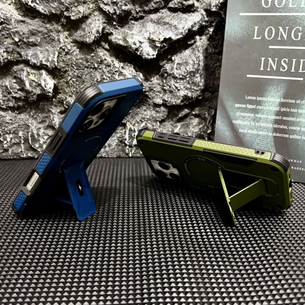 Luxury Magnetic Built-in Stand - Phone Cases Quality ulasan dan harga