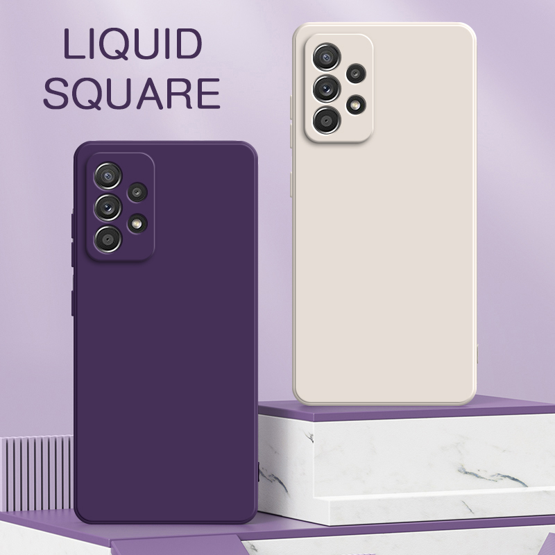 Original Square Liquid Silicon - Phone Cases Uae ulasan dan harga