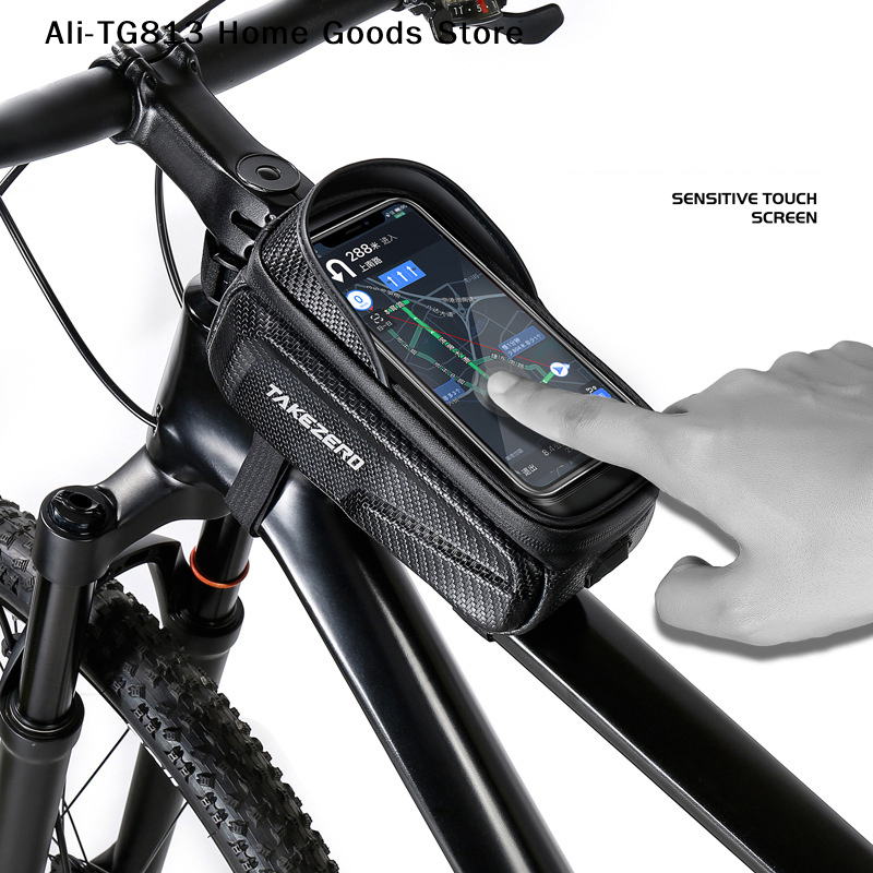 [TG813]Bicycle Bag Front Tube  - Phone Cases Youtube ulasan dan harga