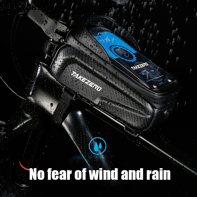 [TG813]Bicycle Bag Front Tube  - Phone Cases Youtube ulasan dan harga