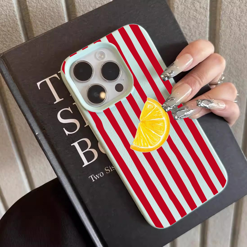 Fashion Lemon Pattern TPU Sili - Phone Cases Iphone 16 Pro Max ulasan dan harga