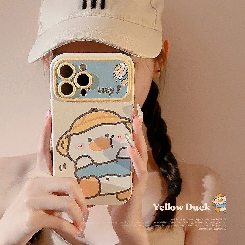 Korean Cartoon Yellow Duck Pho - Phone Cases Korean ulasan dan harga