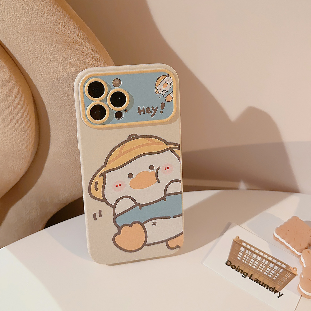 Korean Cartoon Yellow Duck Pho - Phone Cases Korean ulasan dan harga