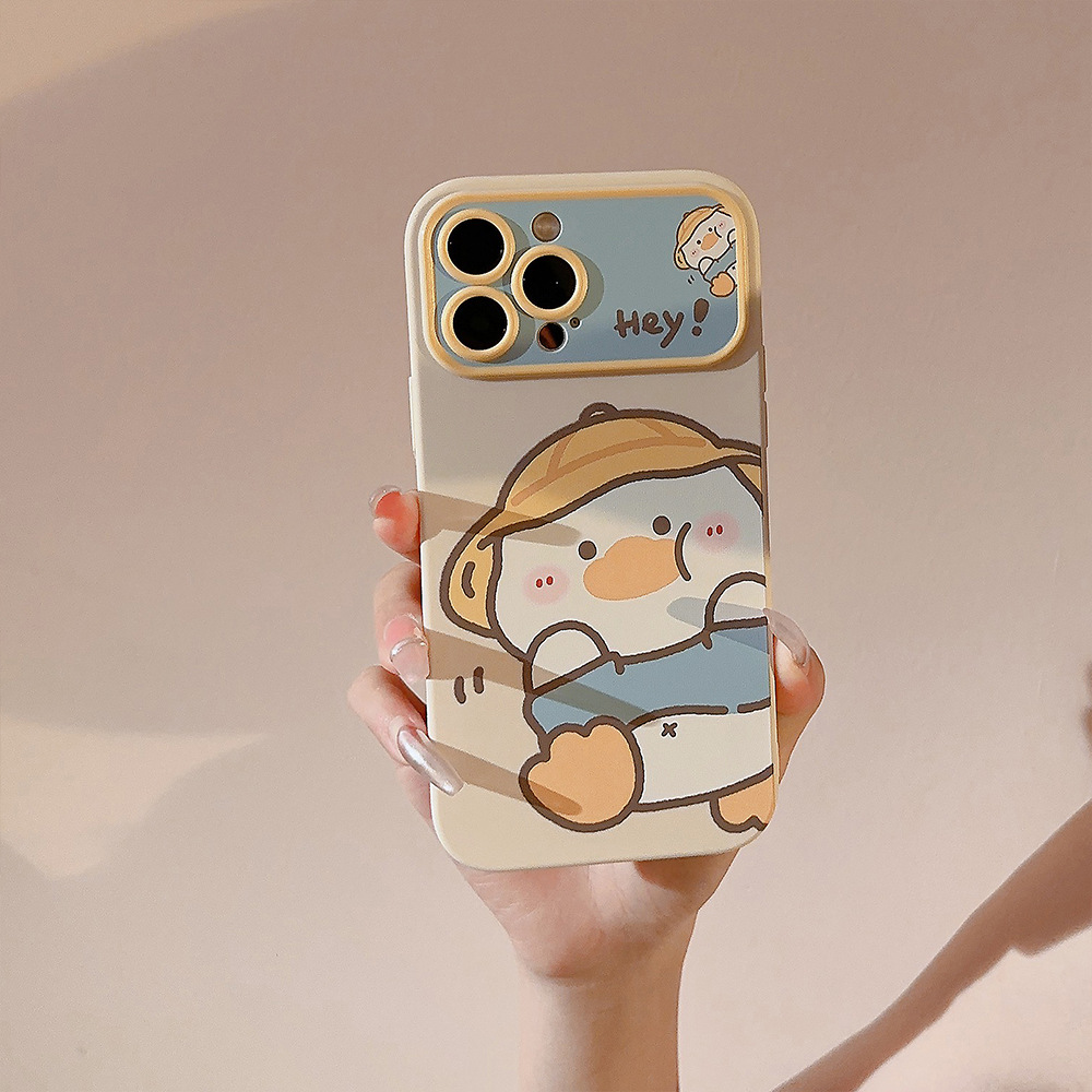 Korean Cartoon Yellow Duck Pho - Phone Cases Korean ulasan dan harga