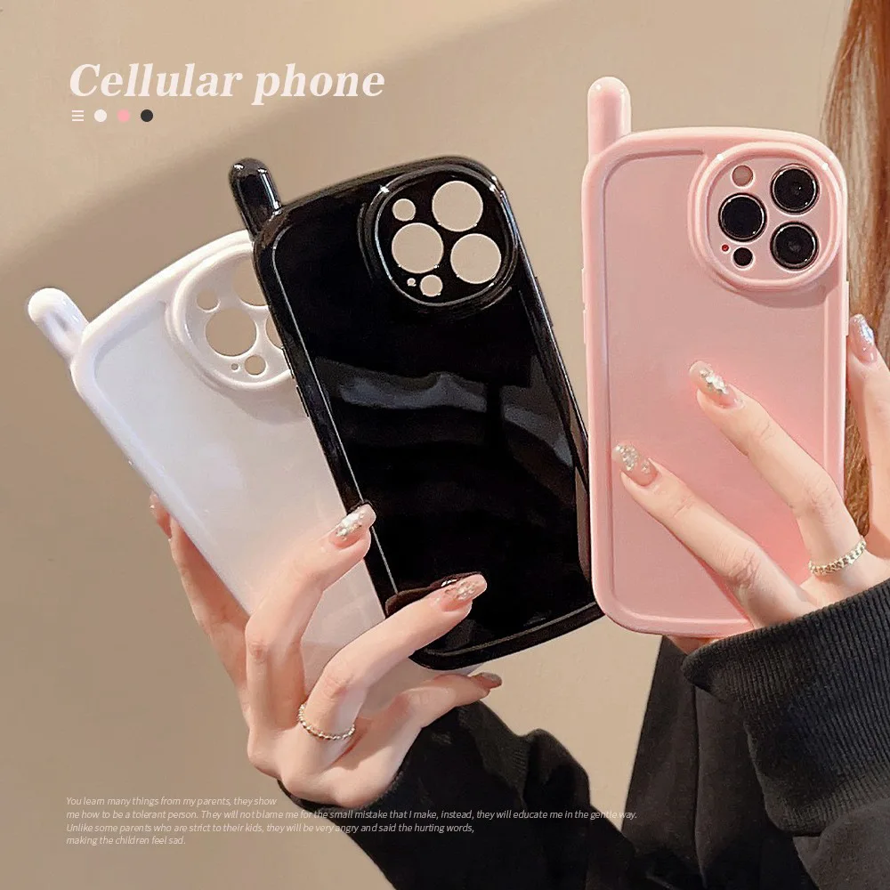 Korean Solid Colors Antenna De - Phone Cases Korean ulasan dan harga