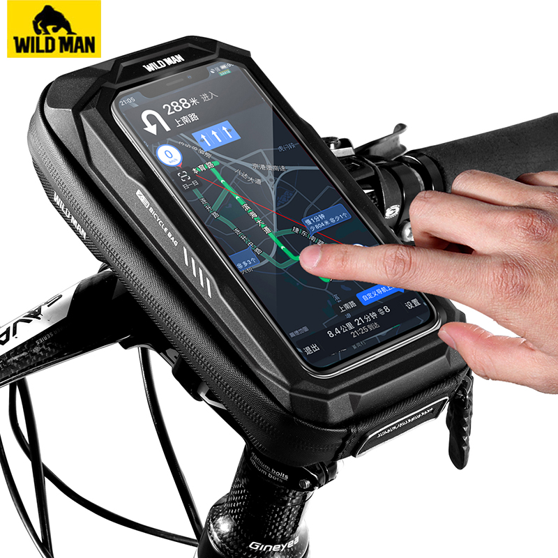 WILD MAN Rainproof Bicycle Fro - Phone Cases Youtube ulasan dan harga