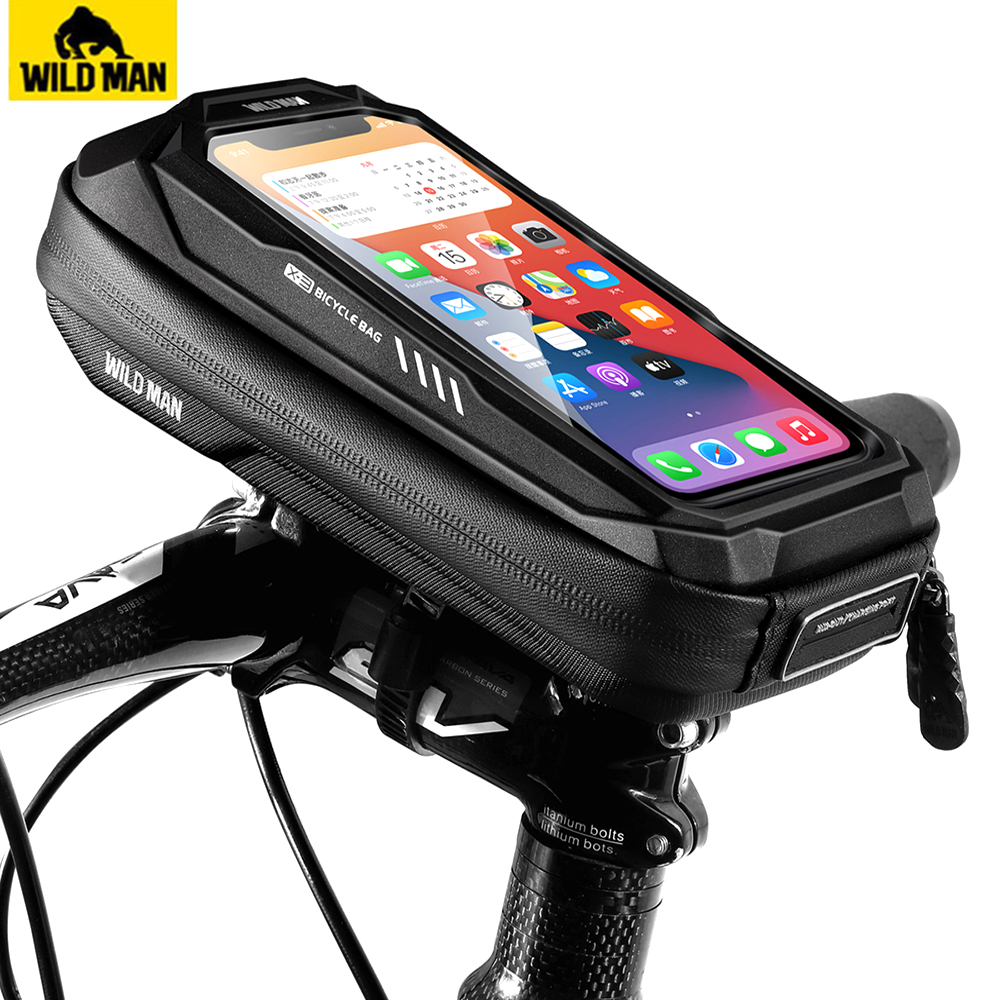 WILD MAN Rainproof Bicycle Fro - Phone Cases Youtube ulasan dan harga