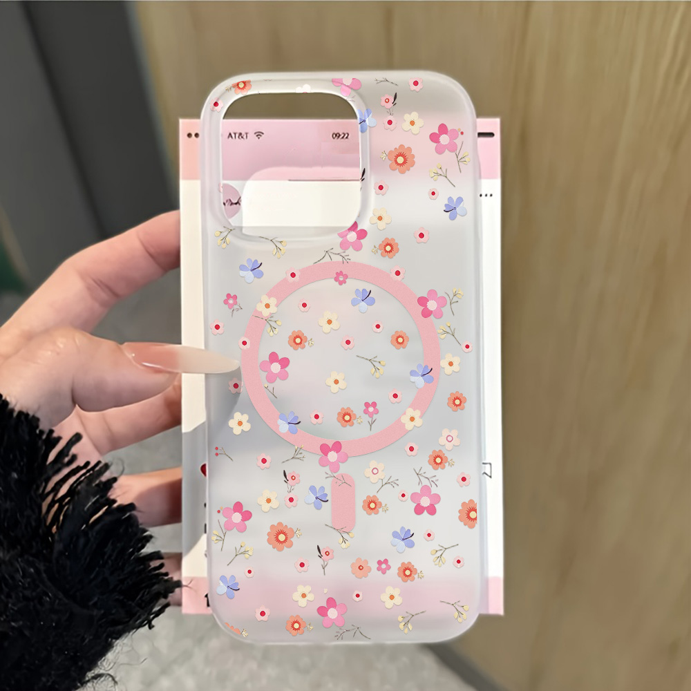 Flower Clear For Magsafe Phone - Phone Cases Quality ulasan dan harga