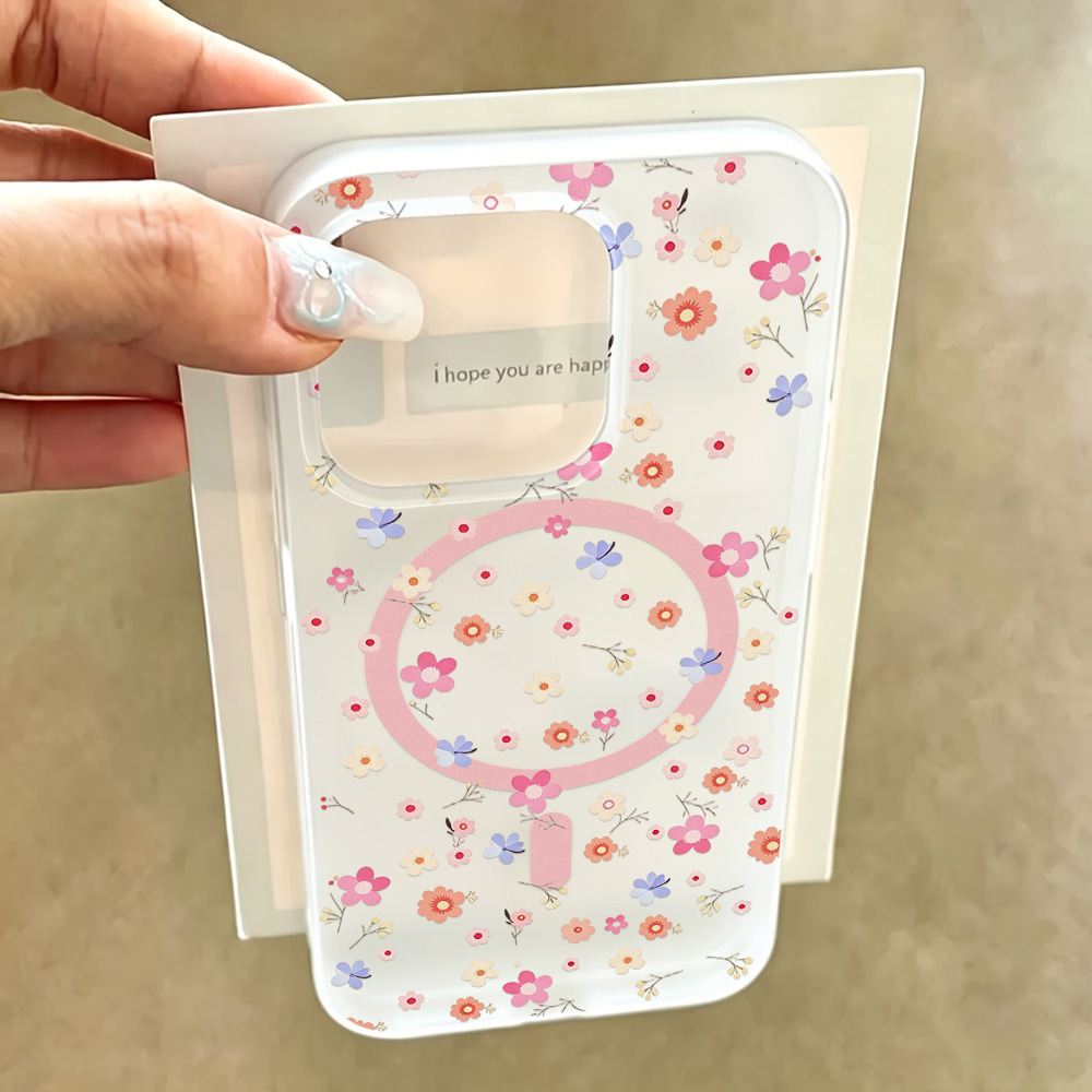 Flower Clear For Magsafe Phone - Phone Cases Quality ulasan dan harga