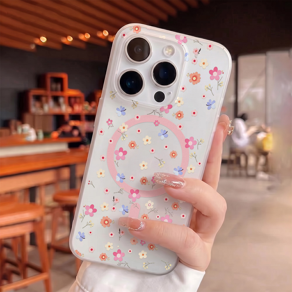 Flower Clear For Magsafe Phone - Phone Cases Quality ulasan dan harga