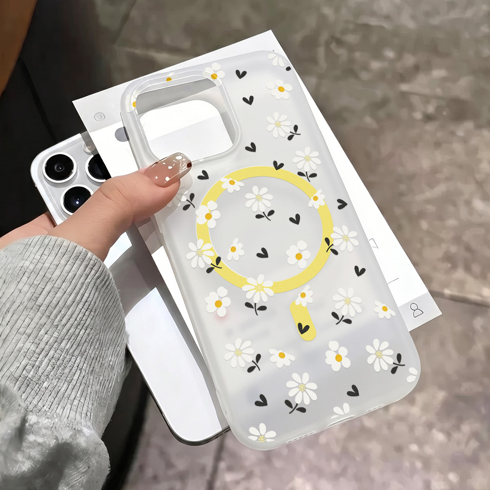 Flower Clear For Magsafe Phone - Phone Cases Quality ulasan dan harga