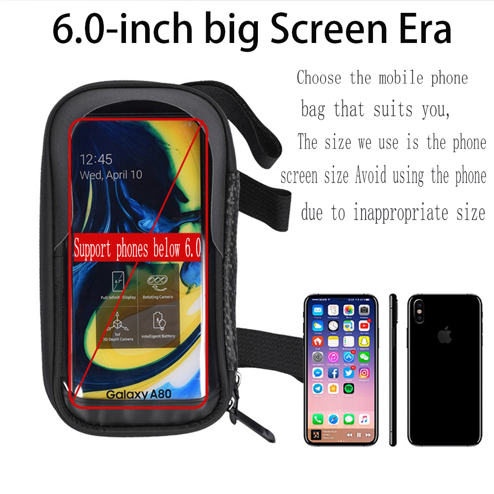 FF Bike Bag 1L Frame Front Tub - Phone Cases Youtube ulasan dan harga
