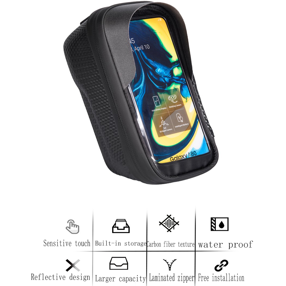 FF Bike Bag 1L Frame Front Tub - Phone Cases Youtube ulasan dan harga