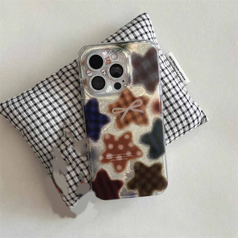 Korean Winter Cute Brown Check - Phone Cases Korean ulasan dan harga