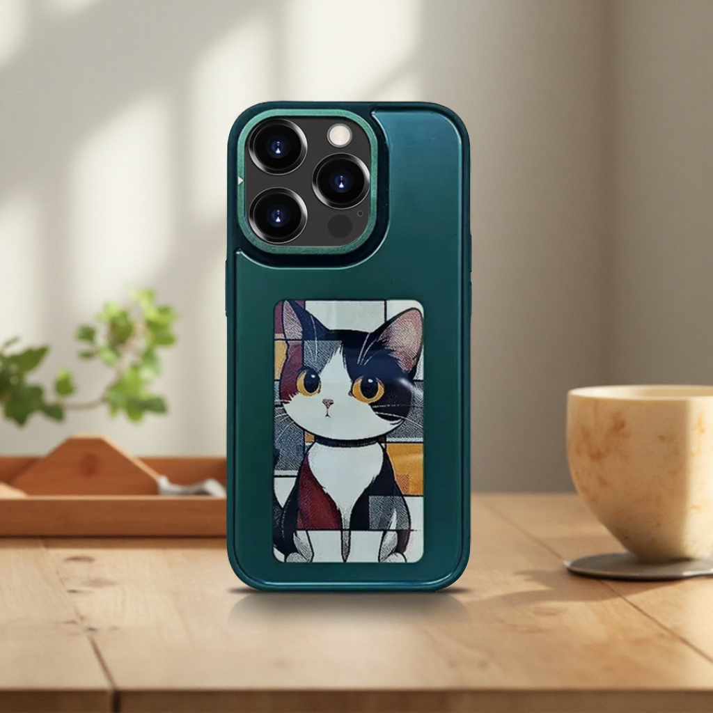 NFC Phone Case with E-ink Scre - Phone Cases Diy ulasan dan harga