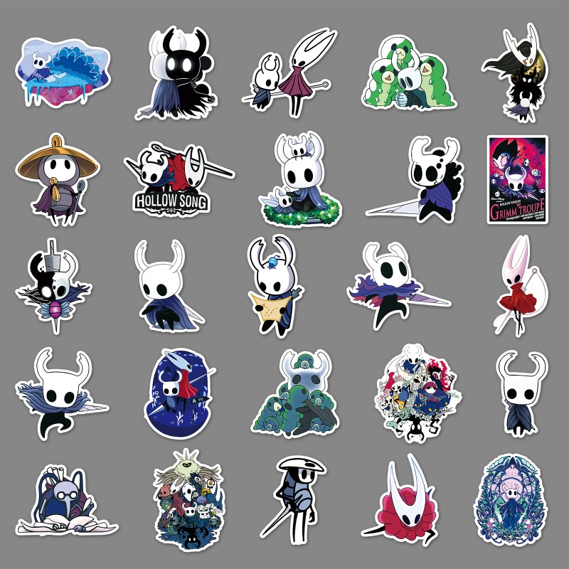 Hollow Knight 50pcs stickers c - Phone Cases Quality ulasan dan harga