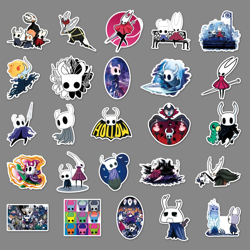 Hollow Knight 50pcs stickers c - Phone Cases Quality ulasan dan harga