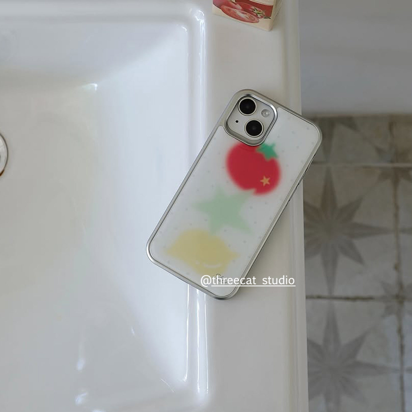 Korean Halation Tomato Lemon S - Phone Cases Korean ulasan dan harga