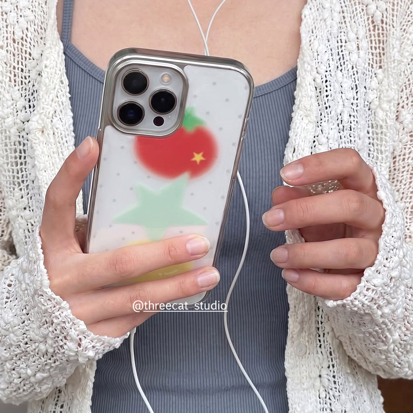 Korean Halation Tomato Lemon S - Phone Cases Korean ulasan dan harga