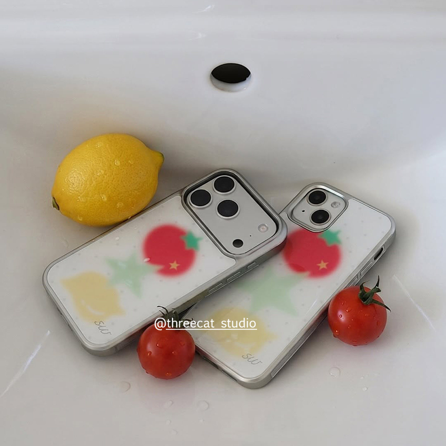 Korean Halation Tomato Lemon S - Phone Cases Korean ulasan dan harga
