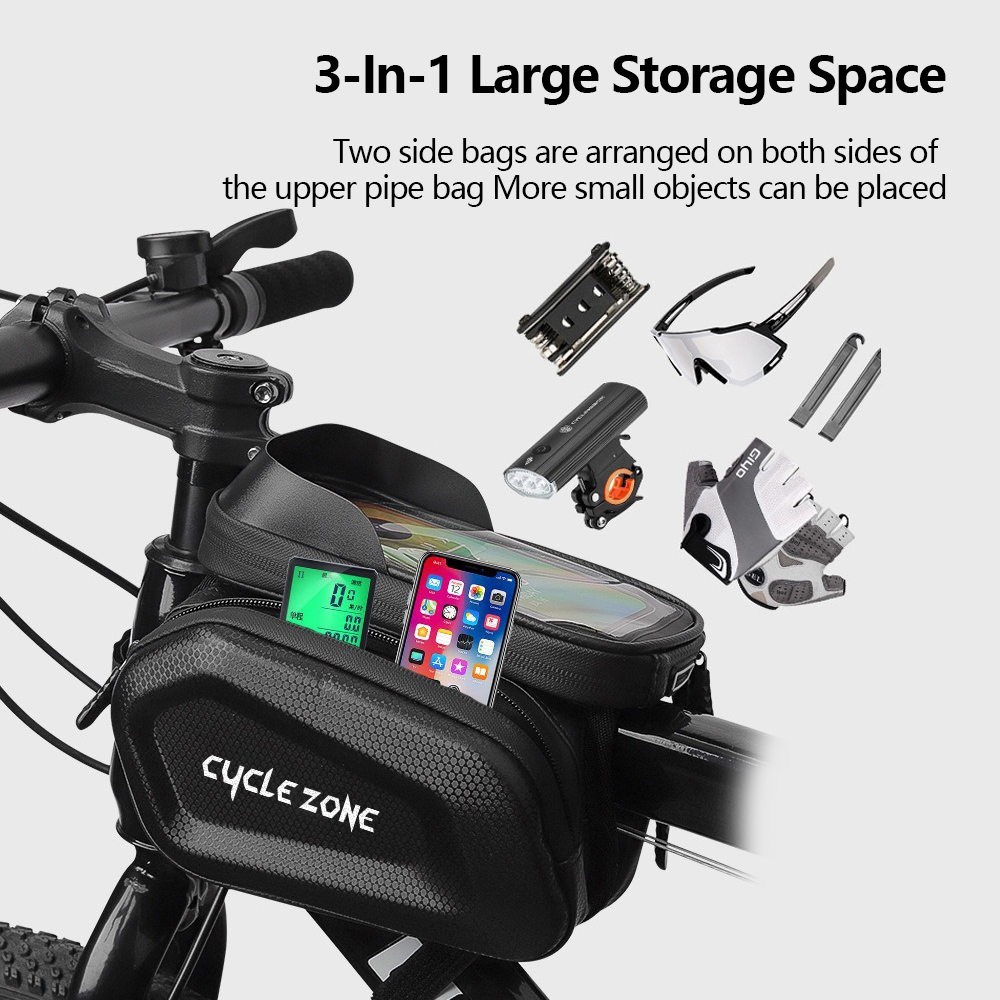 Bicycle Bag Touch Screen Phone - Phone Cases Youtube ulasan dan harga