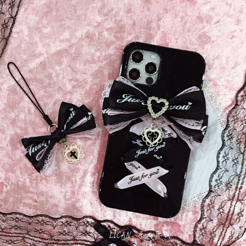 Jirai Kei Ribbon Bow Phone Cas - Phone Cases Liverpool ulasan dan harga