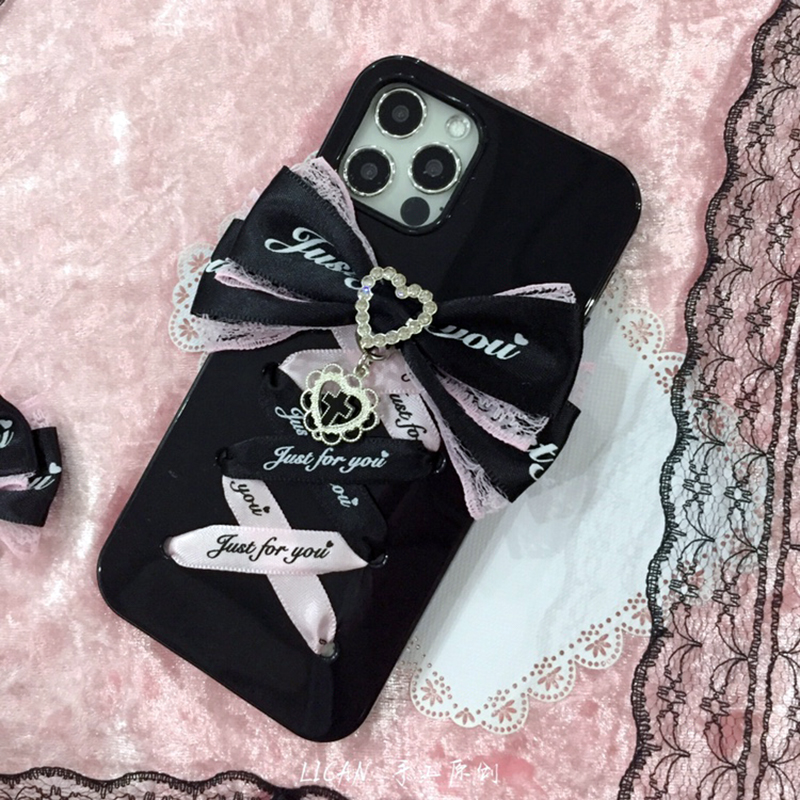 Jirai Kei Ribbon Bow Phone Cas - Phone Cases Liverpool ulasan dan harga