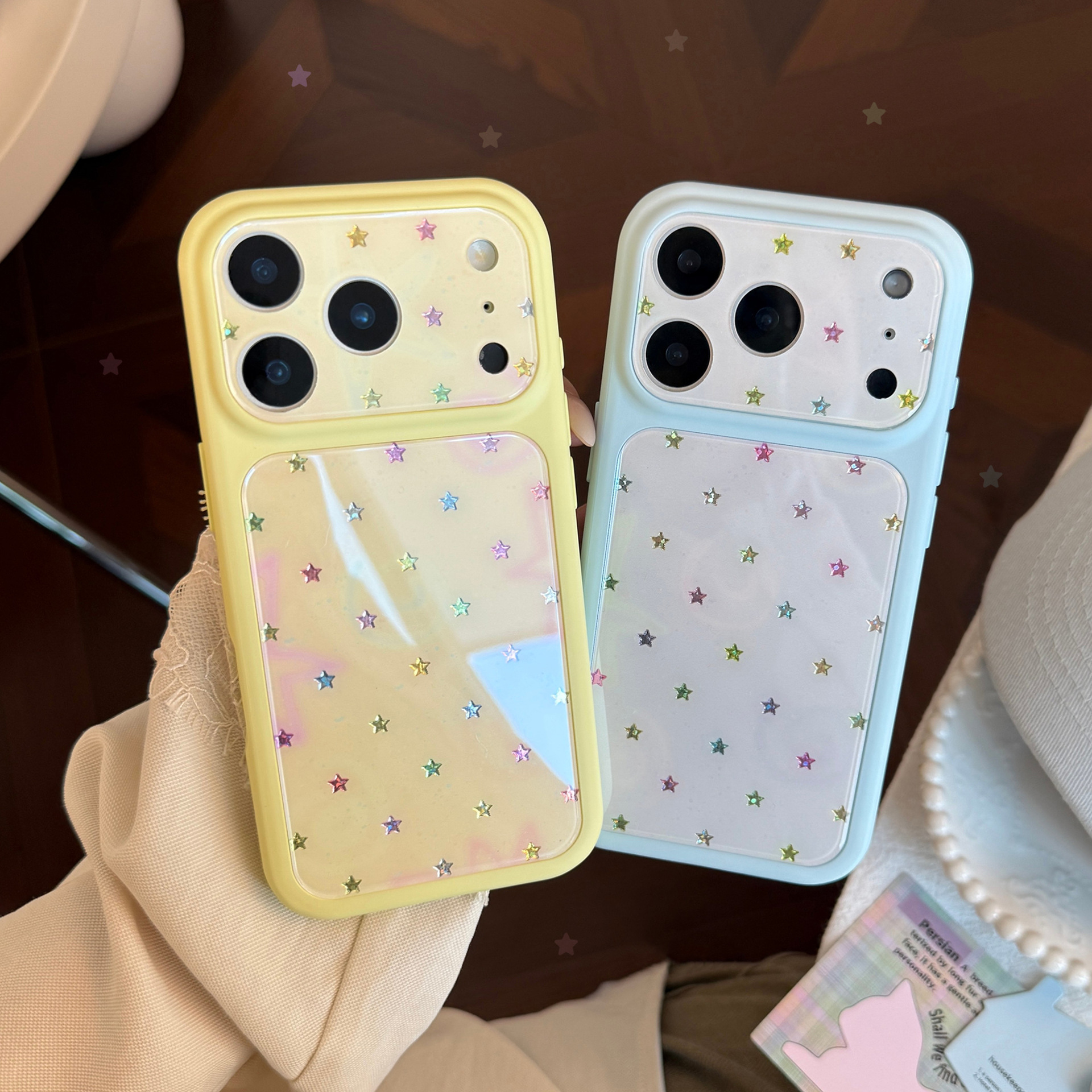 Korean Full Screen Gilding Col - Phone Cases Korean ulasan dan harga