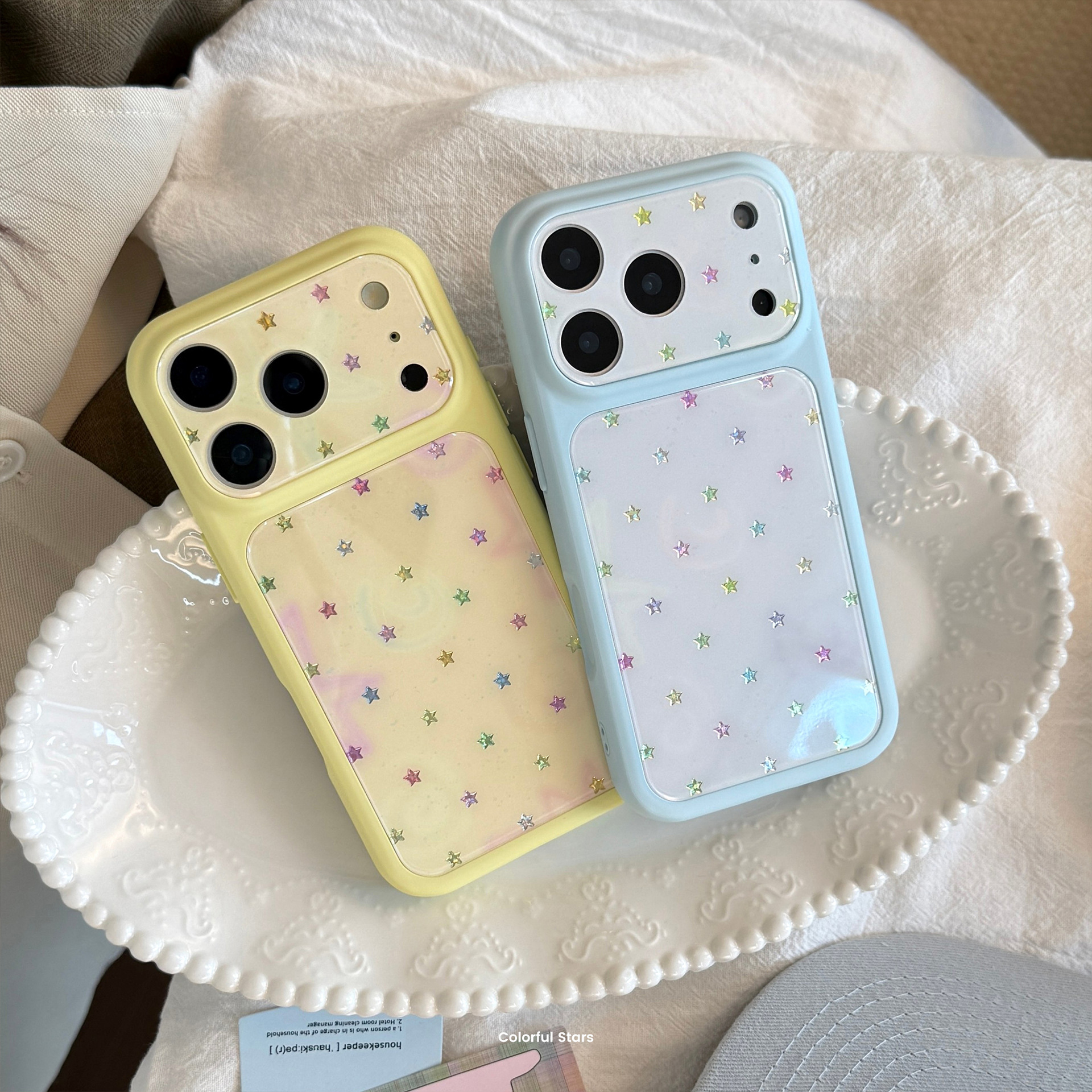 Korean Full Screen Gilding Col - Phone Cases Korean ulasan dan harga