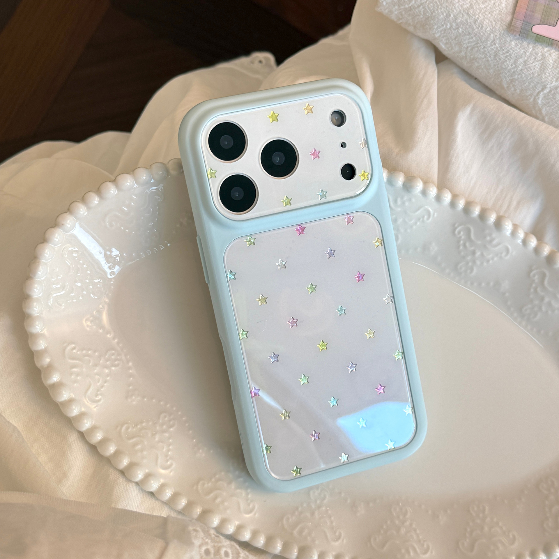Korean Full Screen Gilding Col - Phone Cases Korean ulasan dan harga