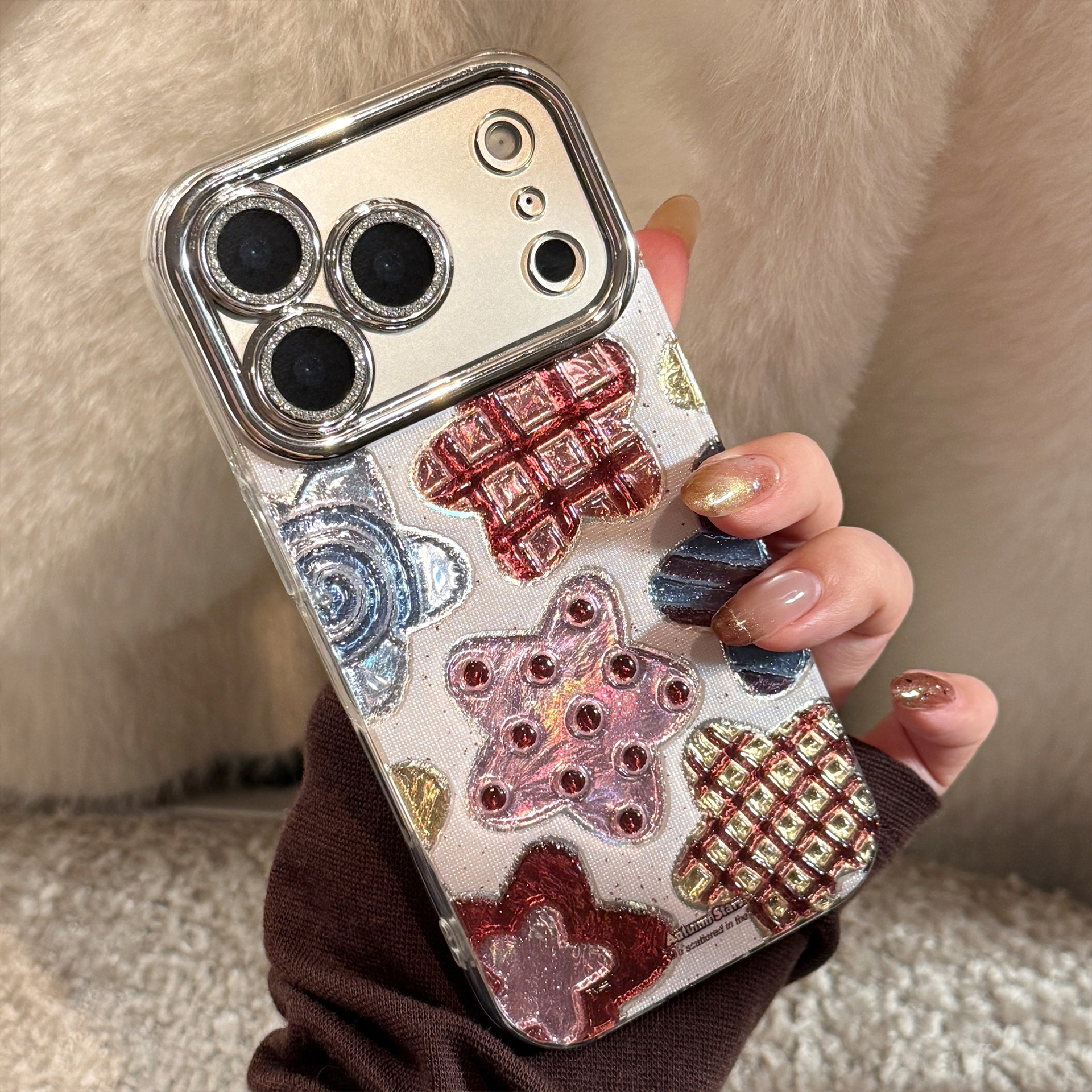 Korean Colorful Stars Glitter  - Phone Cases Korean ulasan dan harga