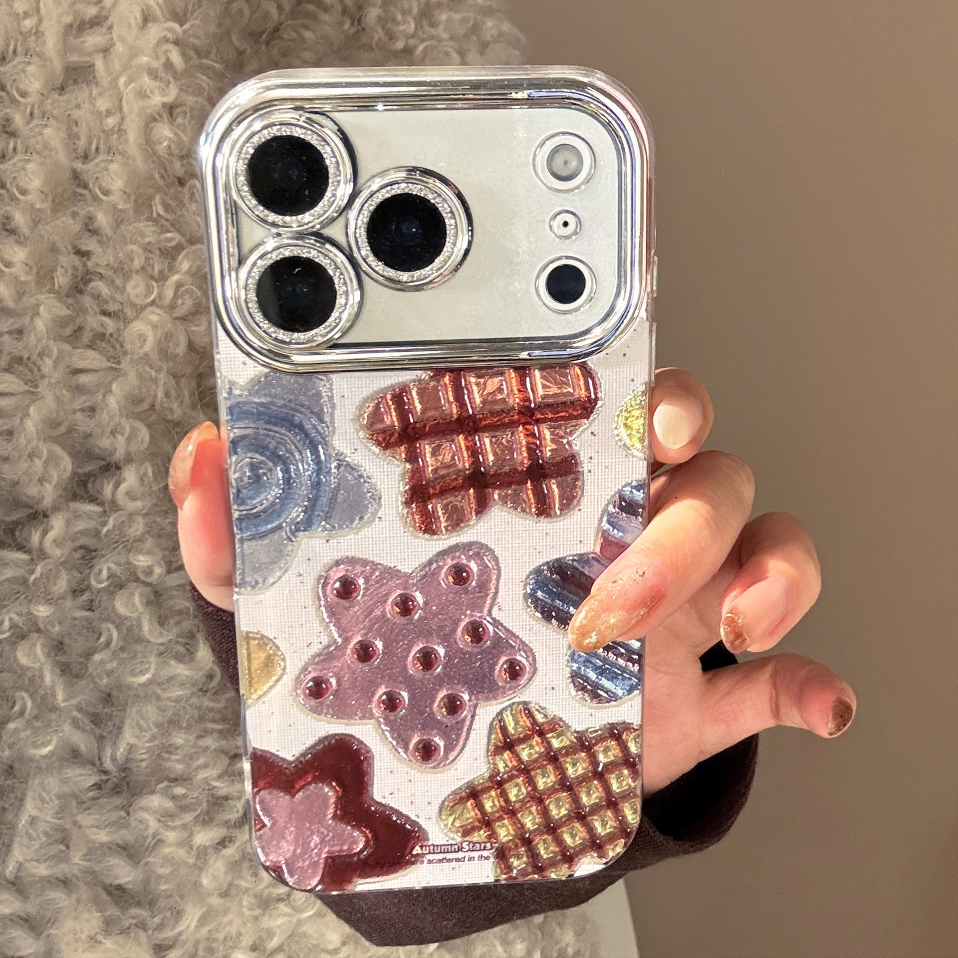 Korean Colorful Stars Glitter  - Phone Cases Korean ulasan dan harga